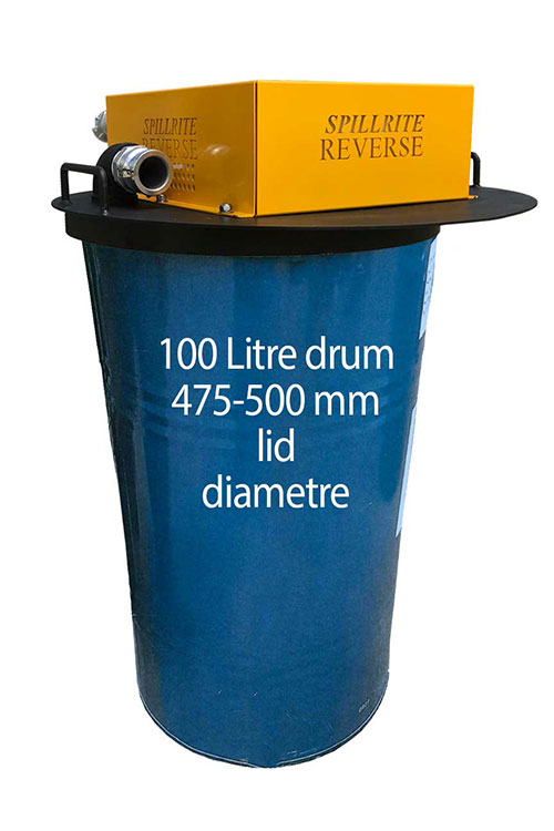 Drum Top Vacuum 100 Litre - 150 cfm VO