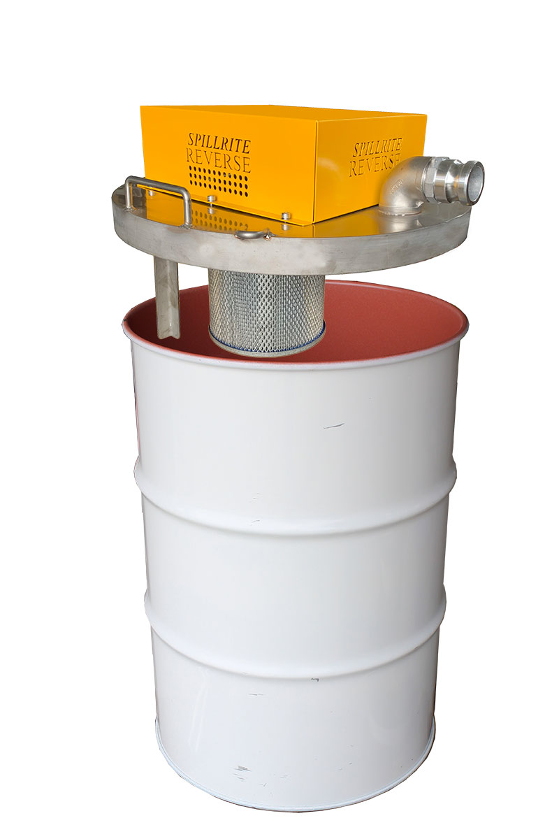 Drum Top Vac - Stainless Steel 180