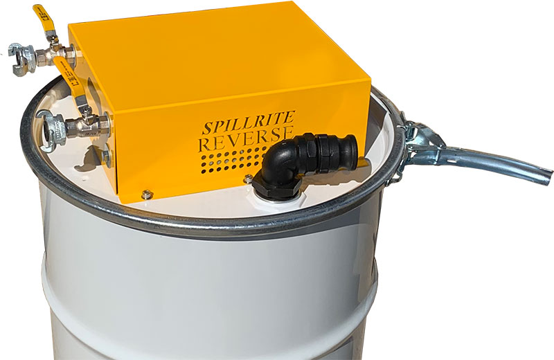 Drum Lid Vacuum 75 cfm - Fluid recovery