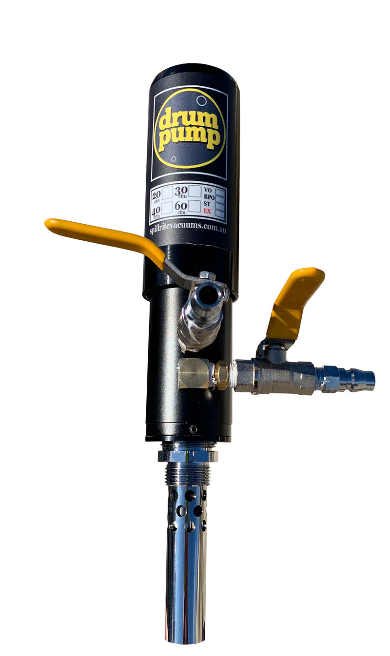 Drum pump air powered 20 cfm two way-sumps,fluid