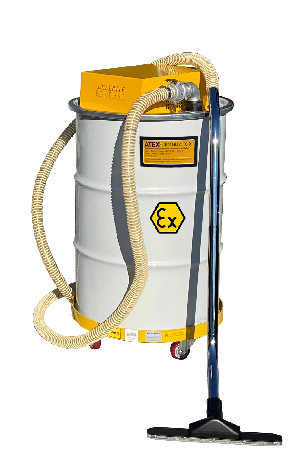 ATEX certified vacuums