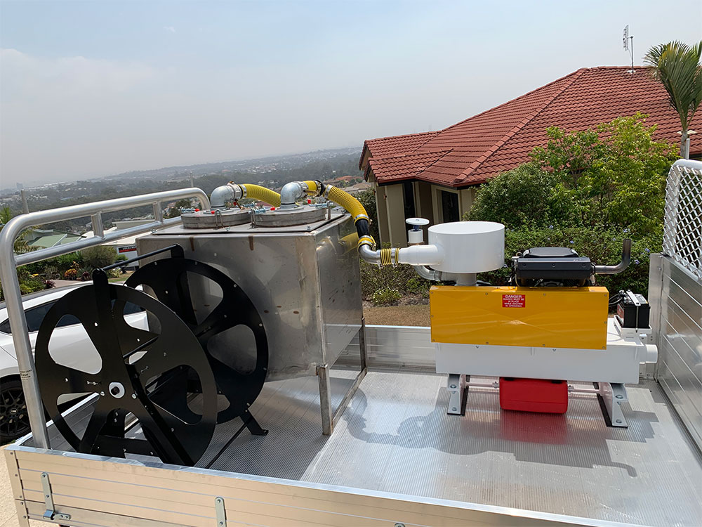 Gutter Vacuum Truck Mounted