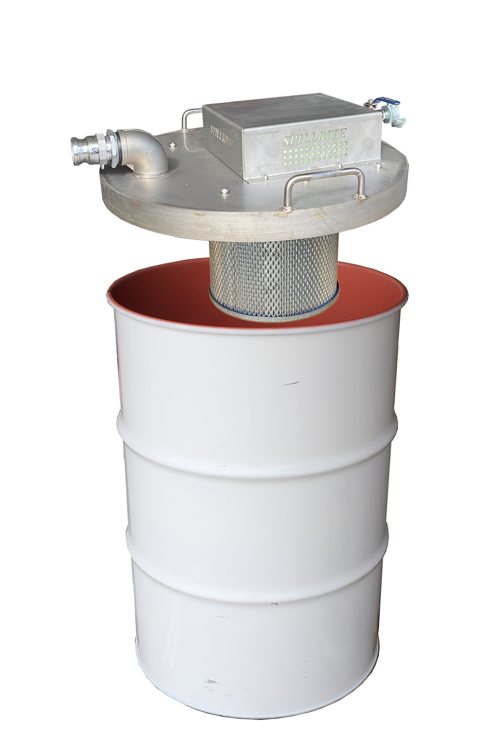 Drum Top Vac - Stainless Steel Super Marine 180 Explosion Proof ATEX certified