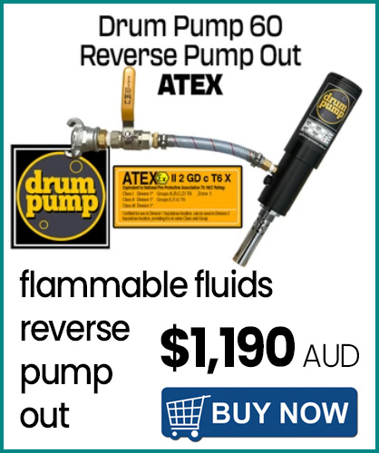 Air operated drum pump