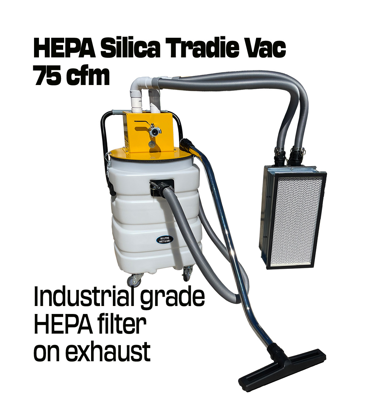 Compressed Air Vacuum Cleaner