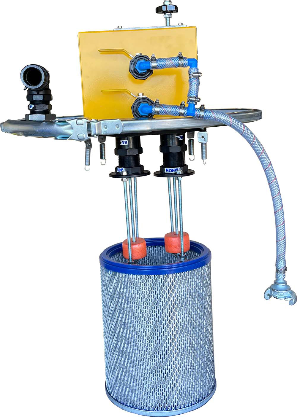 pneumatic drum lid vacuum cleaner