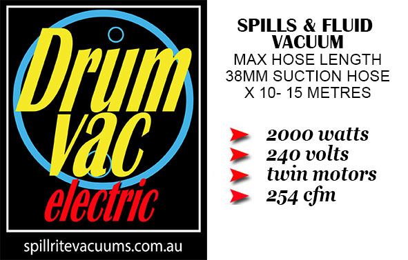 Drum Vac Electric 2000 system 38mm
