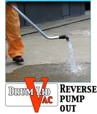 Reverse pump out