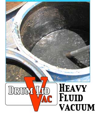 Heavy fluid vacuum