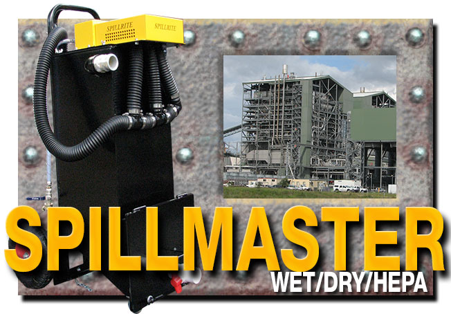 Spillmaster Air Powered Vacs