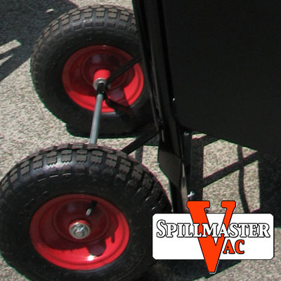 Strong frame and pump-up tyres